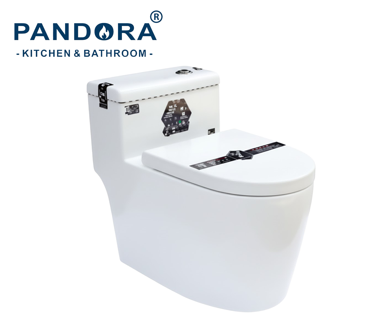 Bồn cầu 1 khối cao cấp PANDORA PA 8602