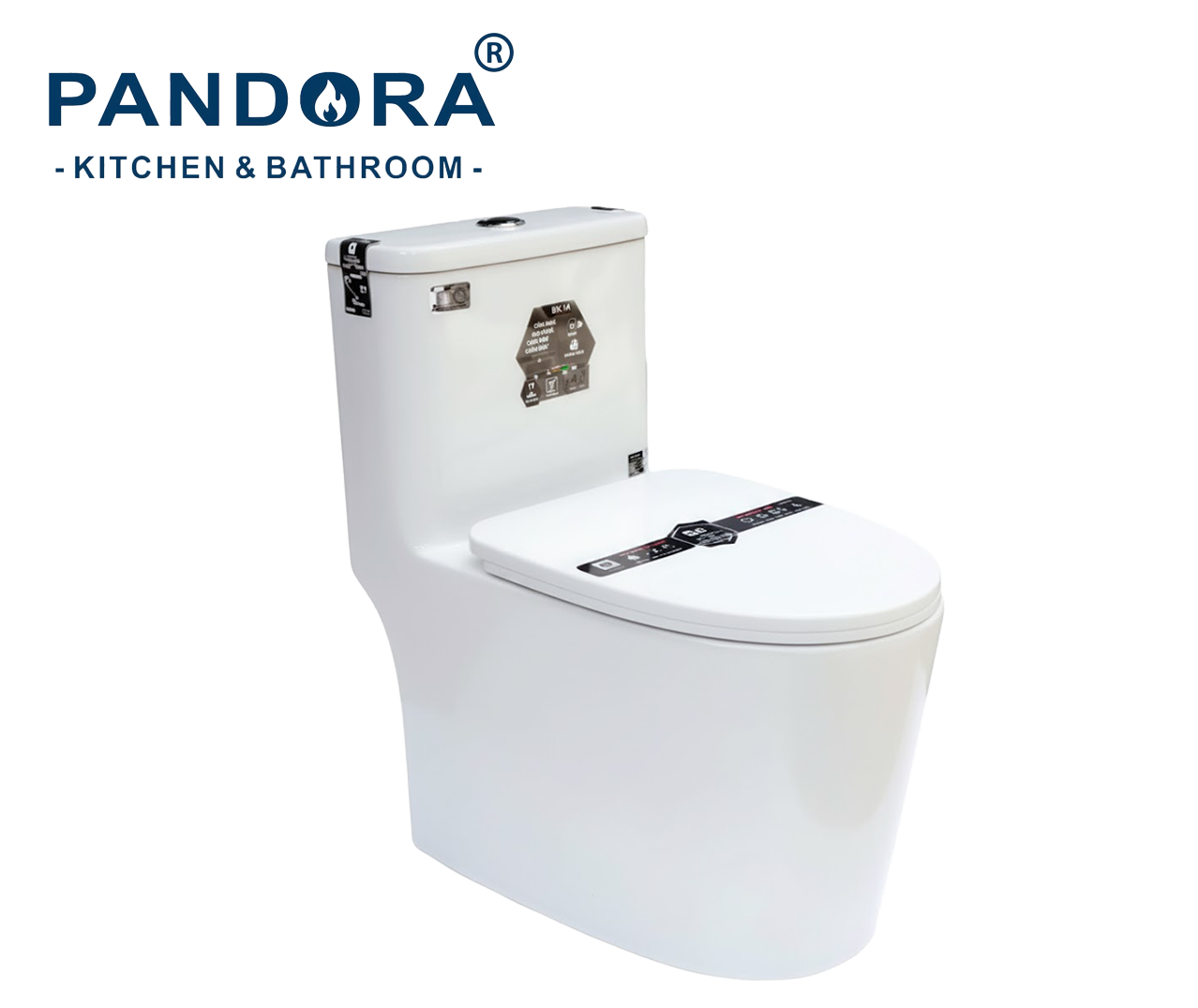 Bồn cầu 1 khối cao cấp PANDORA PA 8603