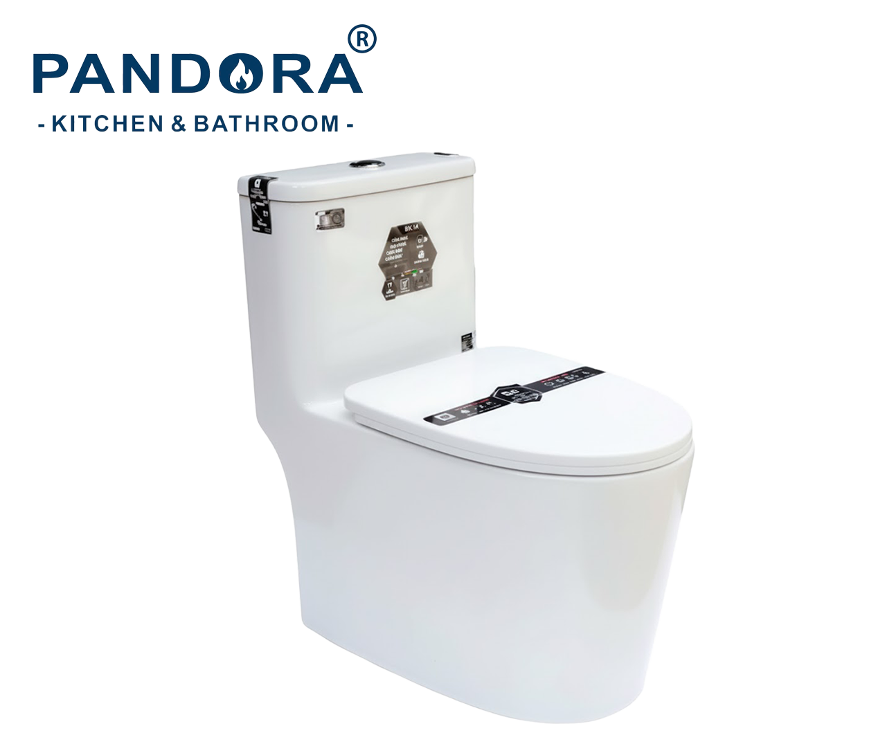 Bồn cầu 1 khối cao cấp PANDORA PA 8605