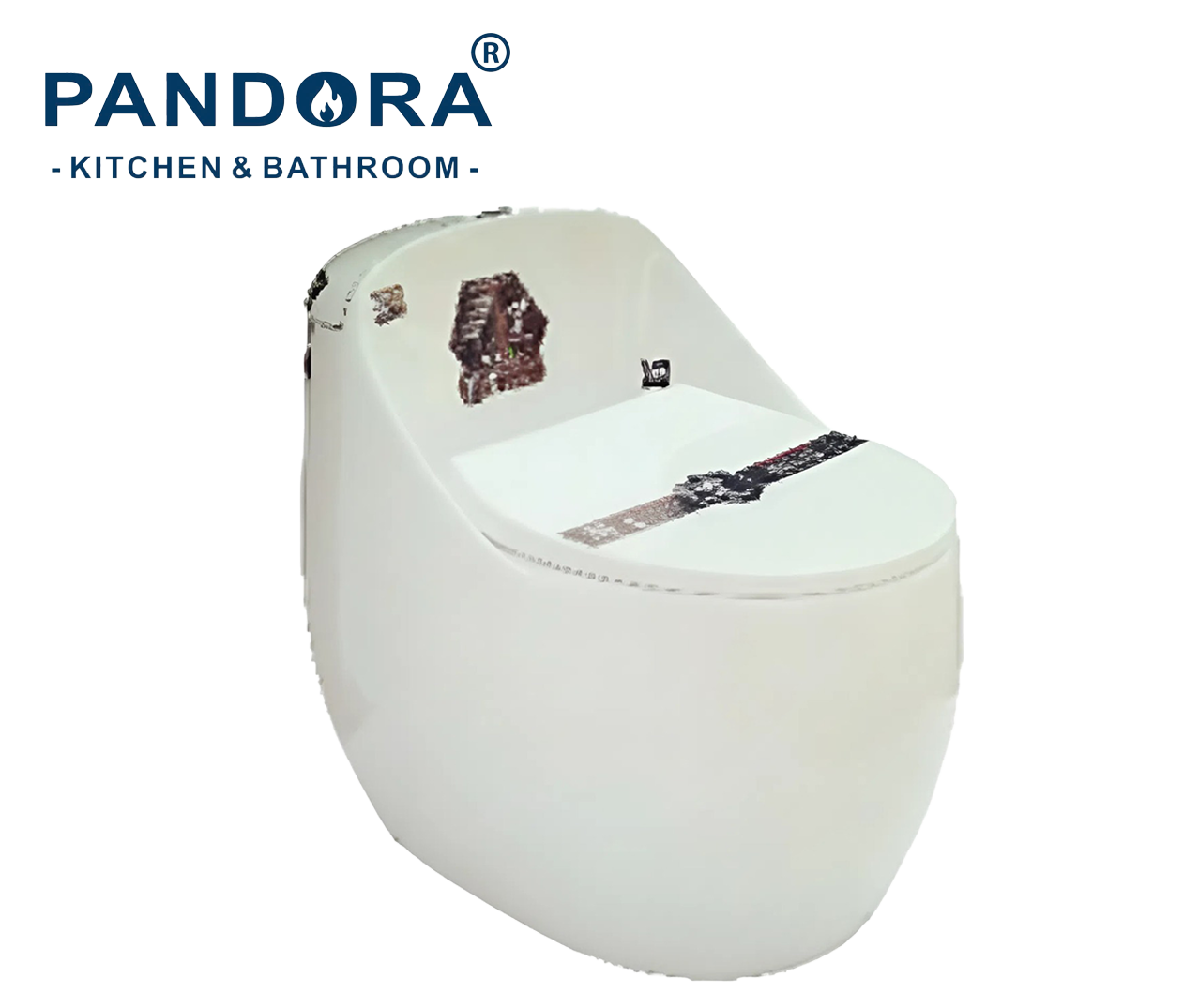 Bồn cầu 1 khối cao cấp PANDORA PA 8606