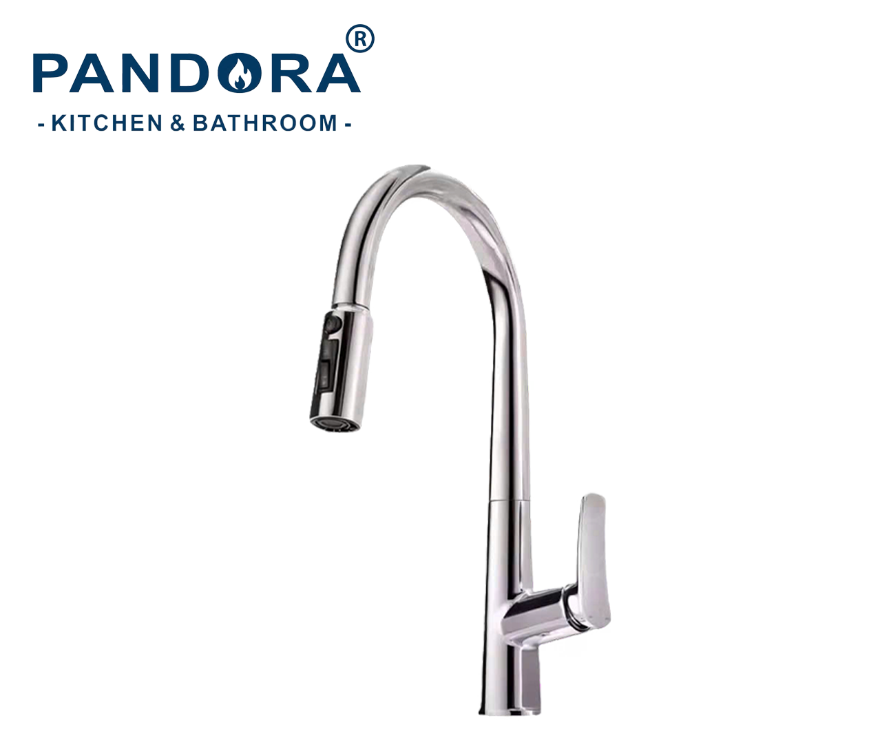 Vòi rửa bát rút cao cấp PANDORA PA8801